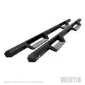 Picture of Westin 04-13 Chevy Silverado 1500 Crew Cab HDX Stainless Drop Nerf Step Bars - Textured Black