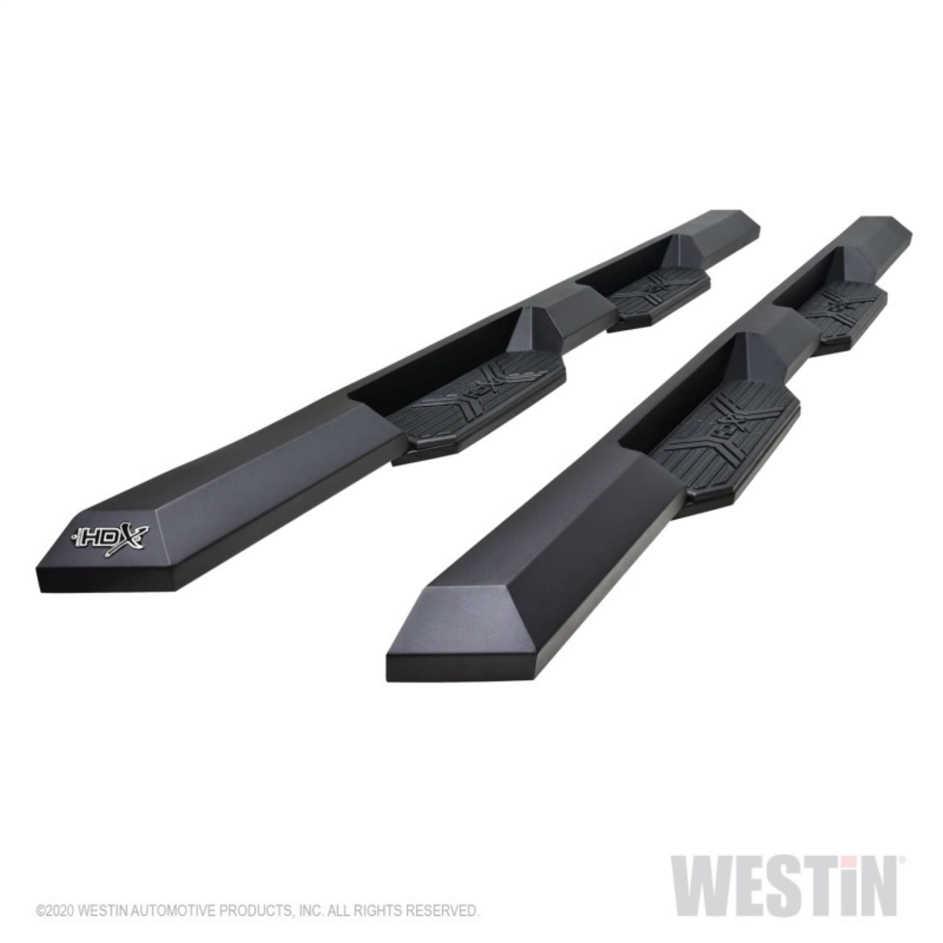 Picture of Westin 2020 Jeep Gladiator HDX Xtreme Nerf Step Bars - Textured Black