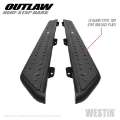 Picture of Westin 2020 Jeep Gladiator Outlaw Nerf Step Bars - Textured Black