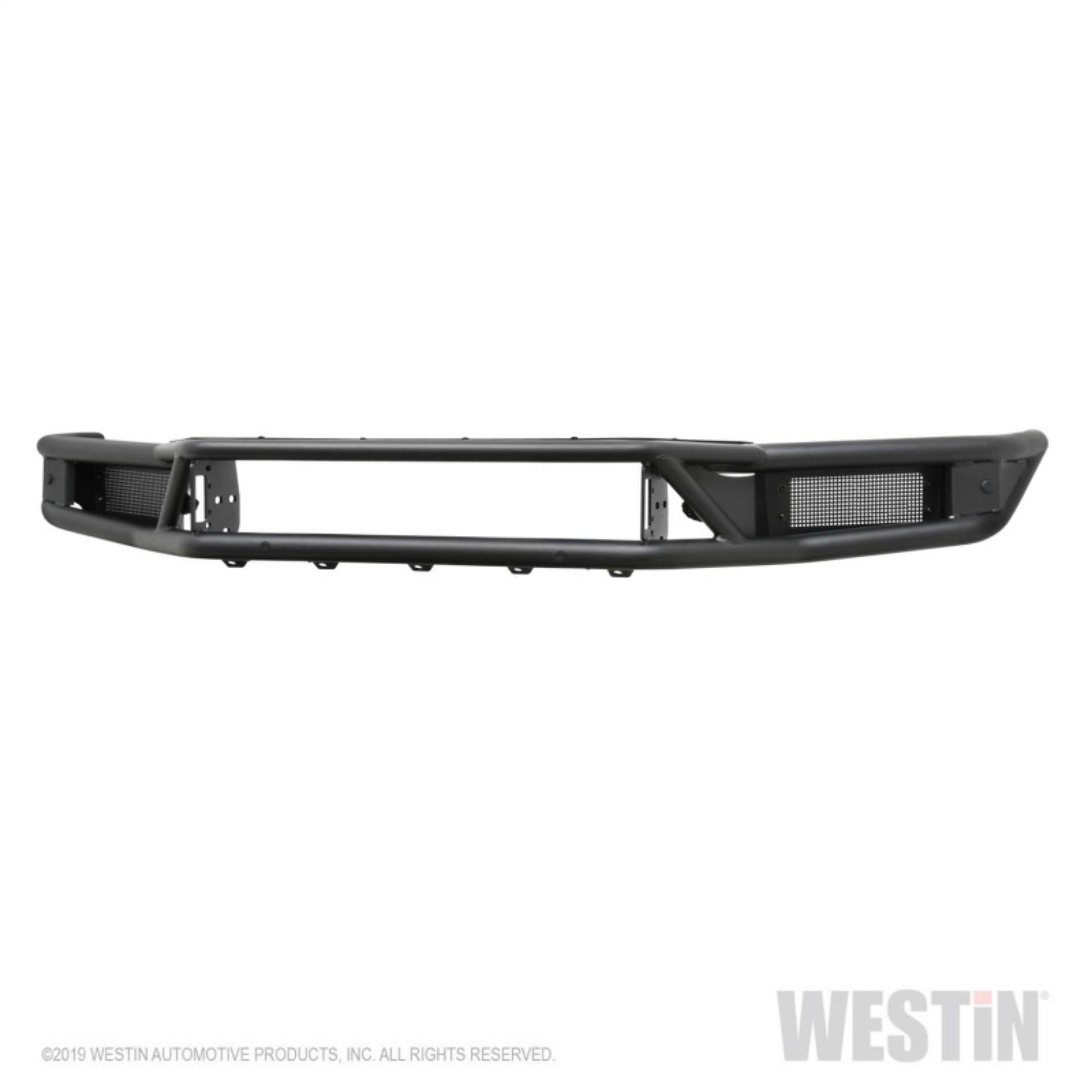 Picture of Westin 19-20 Chevy Silverado 1500 Outlaw Front Bumper - Textured Black