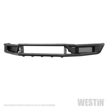 Picture of Westin 19-20 Chevy Silverado 1500 Outlaw Front Bumper - Textured Black