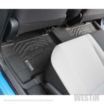 Picture of Westin 13-18 Toyota RAV4 Excl- Hybrid Sure Fit Floor Liners 2nd Row - Black