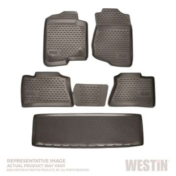 Picture of Westin 18-20 Honda Odyssey Profile Liners Front 2nd and 3rd Row Set - Black