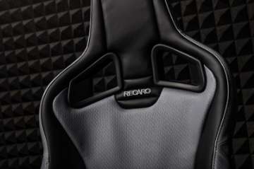 Picture of Recaro Cross Sportster ORV Driver Seat - Black Vinyl-Grey Vinyl