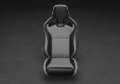 Picture of Recaro Cross Sportster ORV Driver Seat - Black Vinyl-Grey Vinyl