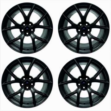 Picture of Ford Racing 15-20 Mustang19x9-5in & 19x10in Wheel Kit w-TPMS - Matte Black