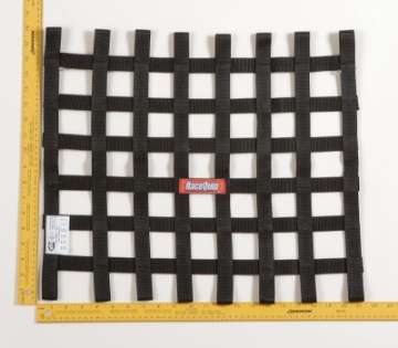 Picture of RaceQuip Black 18 X 21 SFI Ribbon Net