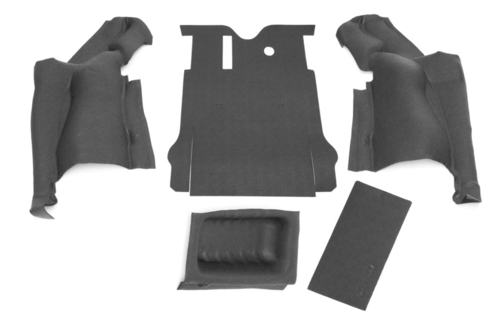 Picture of BedRug 11-16 Jeep JK 2Dr Rear 5pc BedTred Cargo Kit Incl Tailgate & Tub Liner