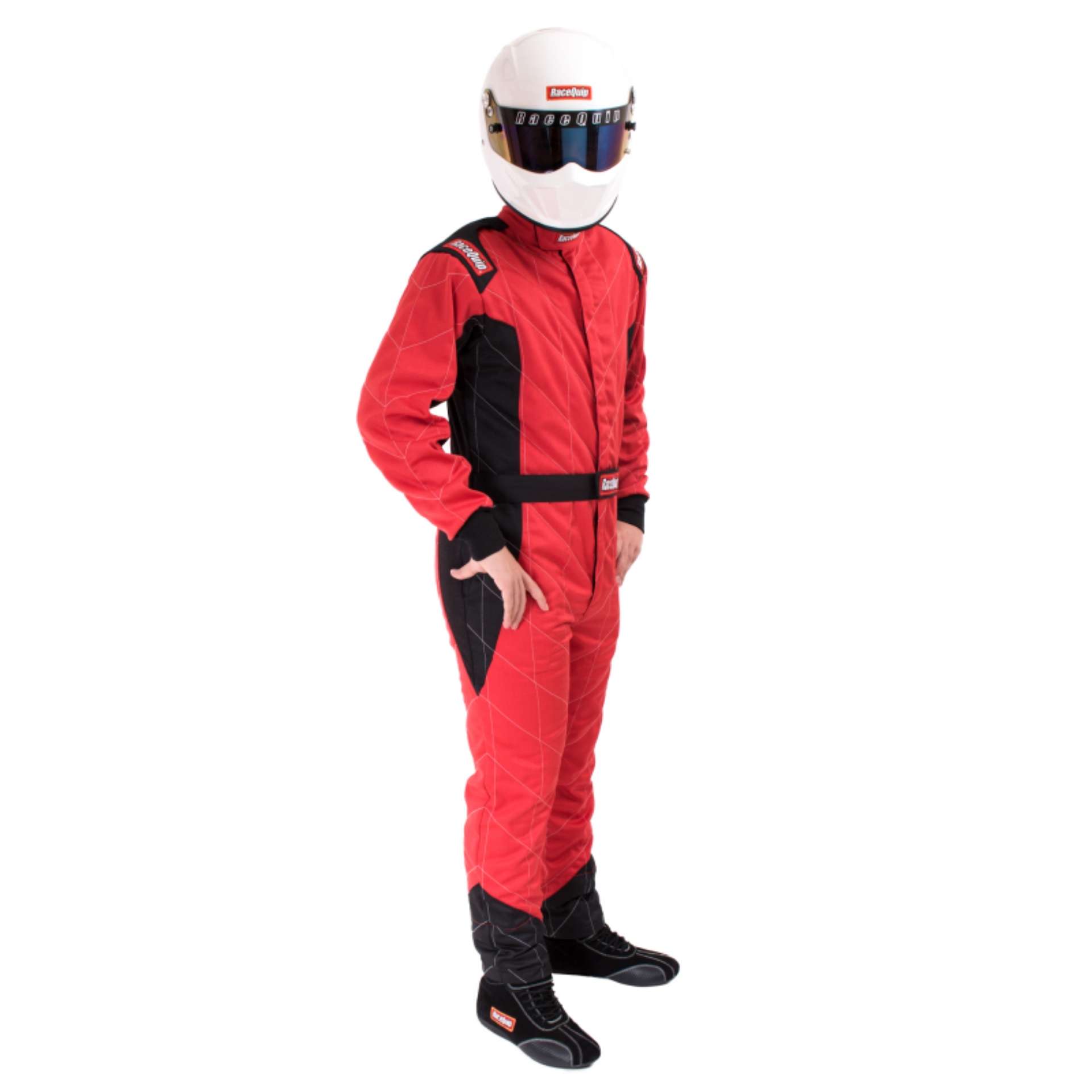 Picture of RaceQuip Red Chevron-5 Suit SFI-5 - Large