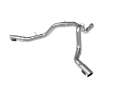 Picture of aFe Large Bore-HD 4in 409SS DPF-Back Exhaust System w-Polished Tips 20 GM Diesel Trucks V8-6-6L