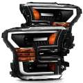 Picture of AlphaRex 15-17 Ford F-150 PRO-Series Projector Headlights Plank Style Black w-Activ Light-Seq Signal