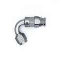 Picture of DeatschWerks 6AN Female Flare Swivel 120-degree Hose End - PTFE