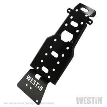 Picture of Westin-Snyper 07-11 Jeep Wrangler Transmission Pan Skid Plate - Textured Black