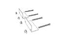 Picture of BAK BAKBox2 Clamping Brackets AB Qty 2 w- U-Nuts & Screws