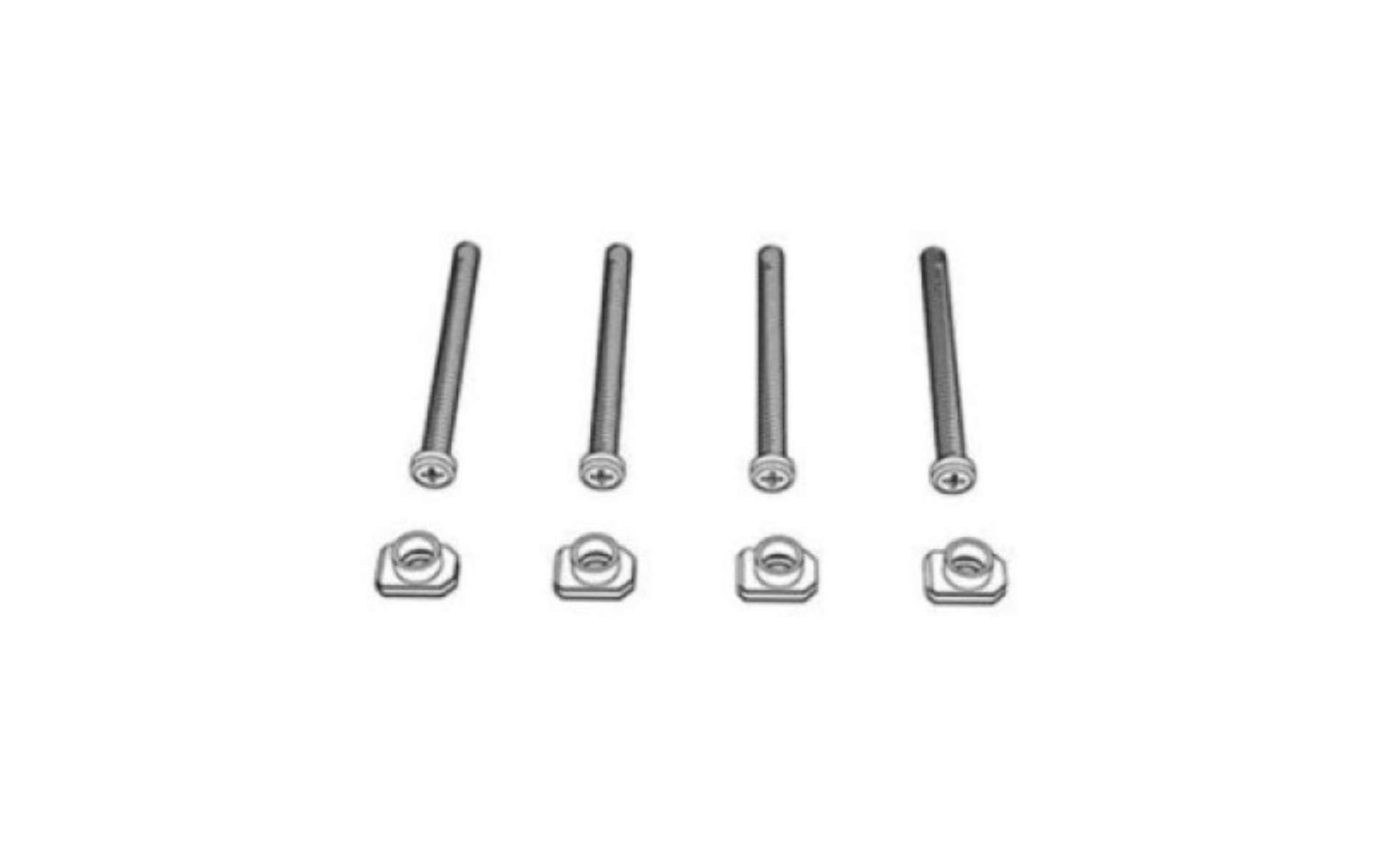 Picture of BAK BAKBox2 U-Nuts & Screws for Clamping Brackets Qty 4