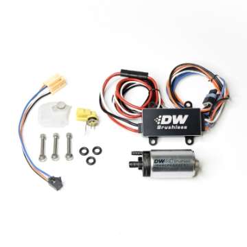 Picture of DeatschWerks 14-19 Ford Fiesta ST 440lph InTank Brushless Fuel Pump w-9-0912 Instl kit-C102 Contrllr