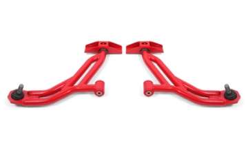 Picture of BMR Suspension 05-14 Ford Mustang Lower A-Arms - Red - Non-Adjustable