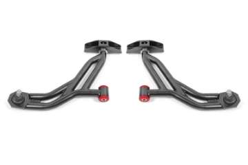 Picture of BMR Suspension 05-14 Ford Mustang Lower A-Arms - Black Hammertone - Non-Adjustable