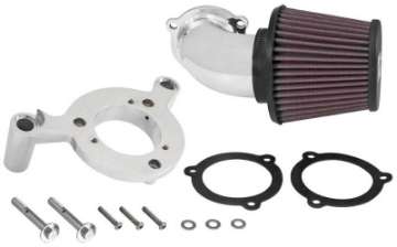 Picture of K&N 01-15 Harley-Davidson Touring 96 - 103 - 08-15 Bright Aircharger Performance Intake