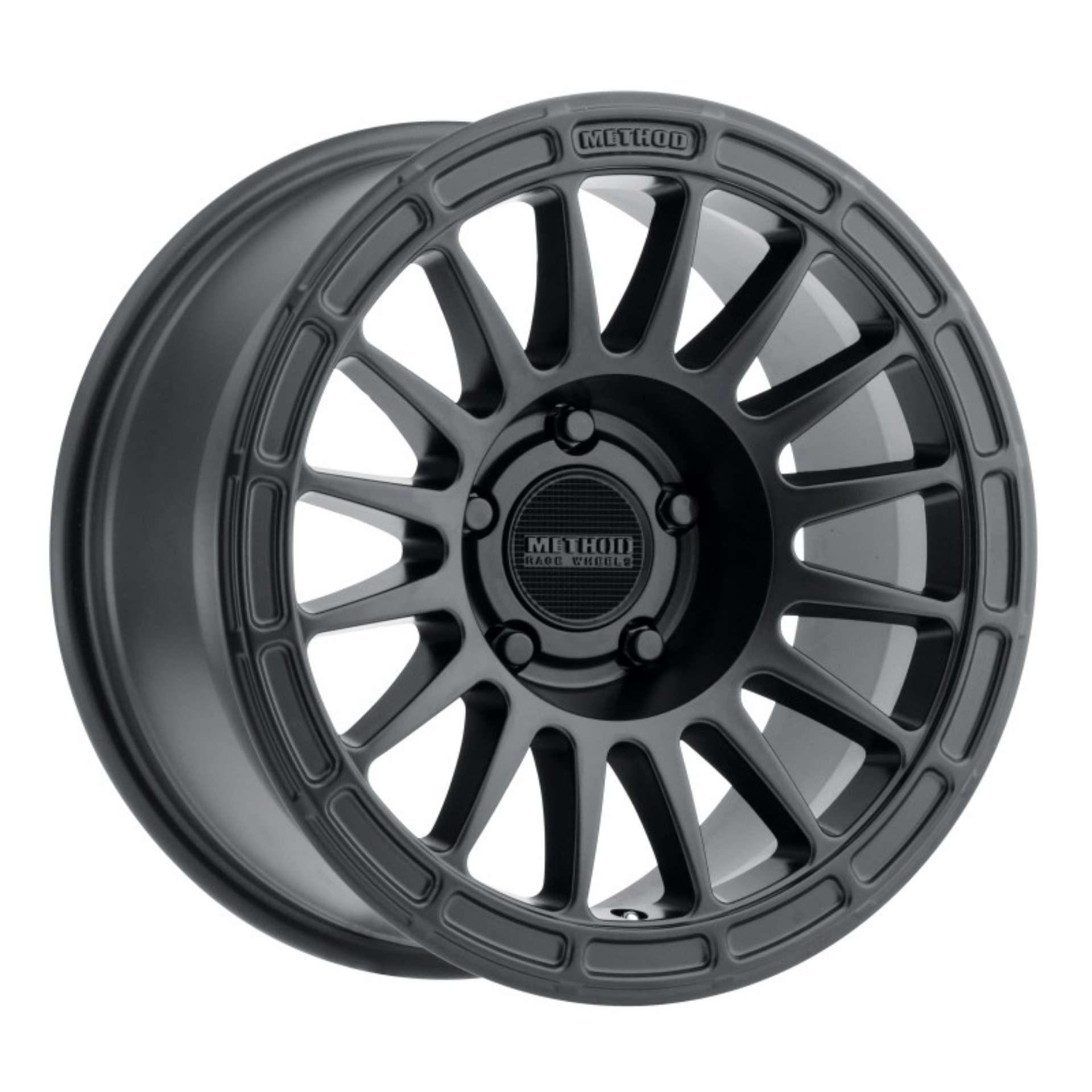 Picture of Method MR314 17x7-5 +25mm Offset 5x120 70-1mm CB Matte Black Wheel