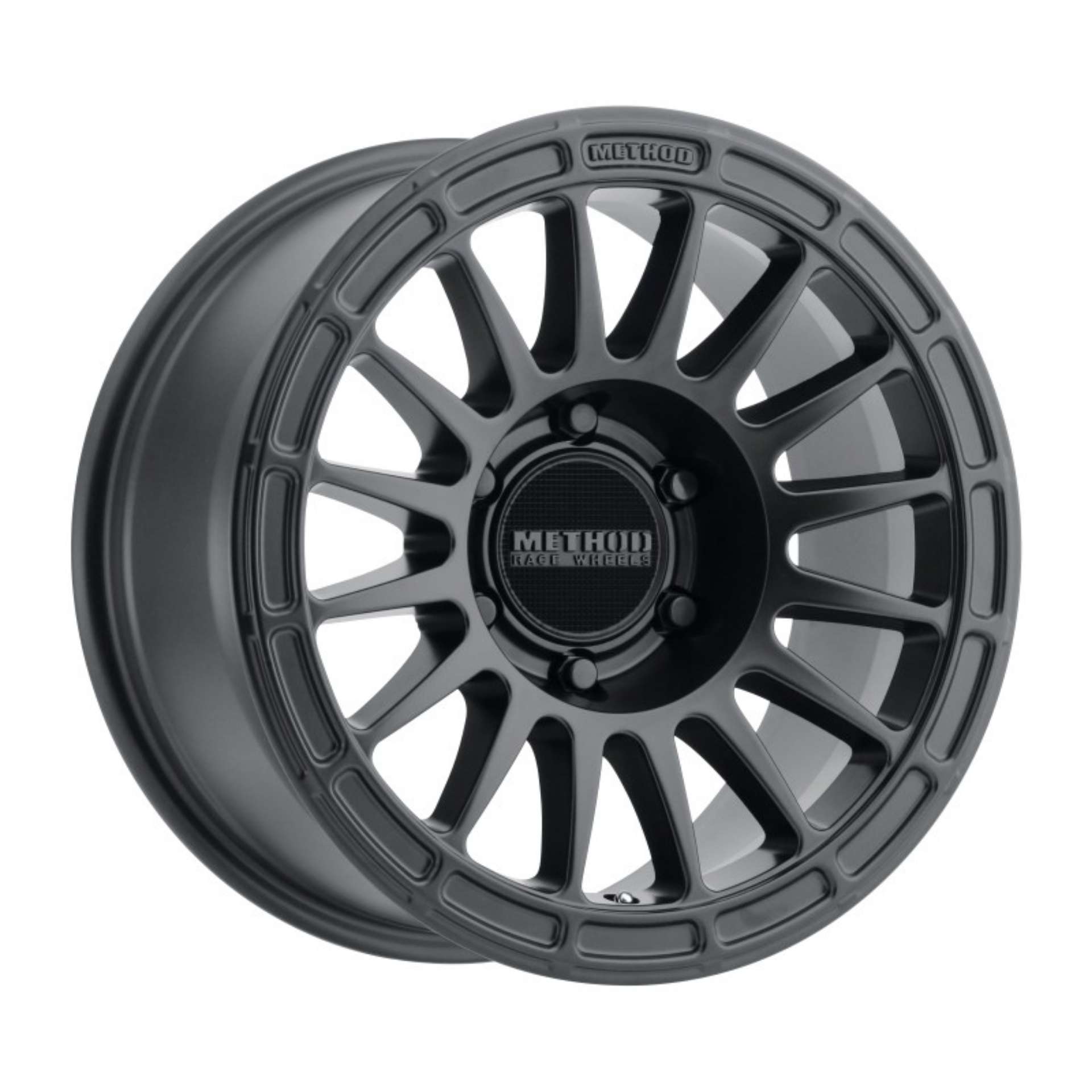 Picture of Method MR314 17x7-5 +24mm Offset 6x4-5 66-1mm CB Matte Black Wheel