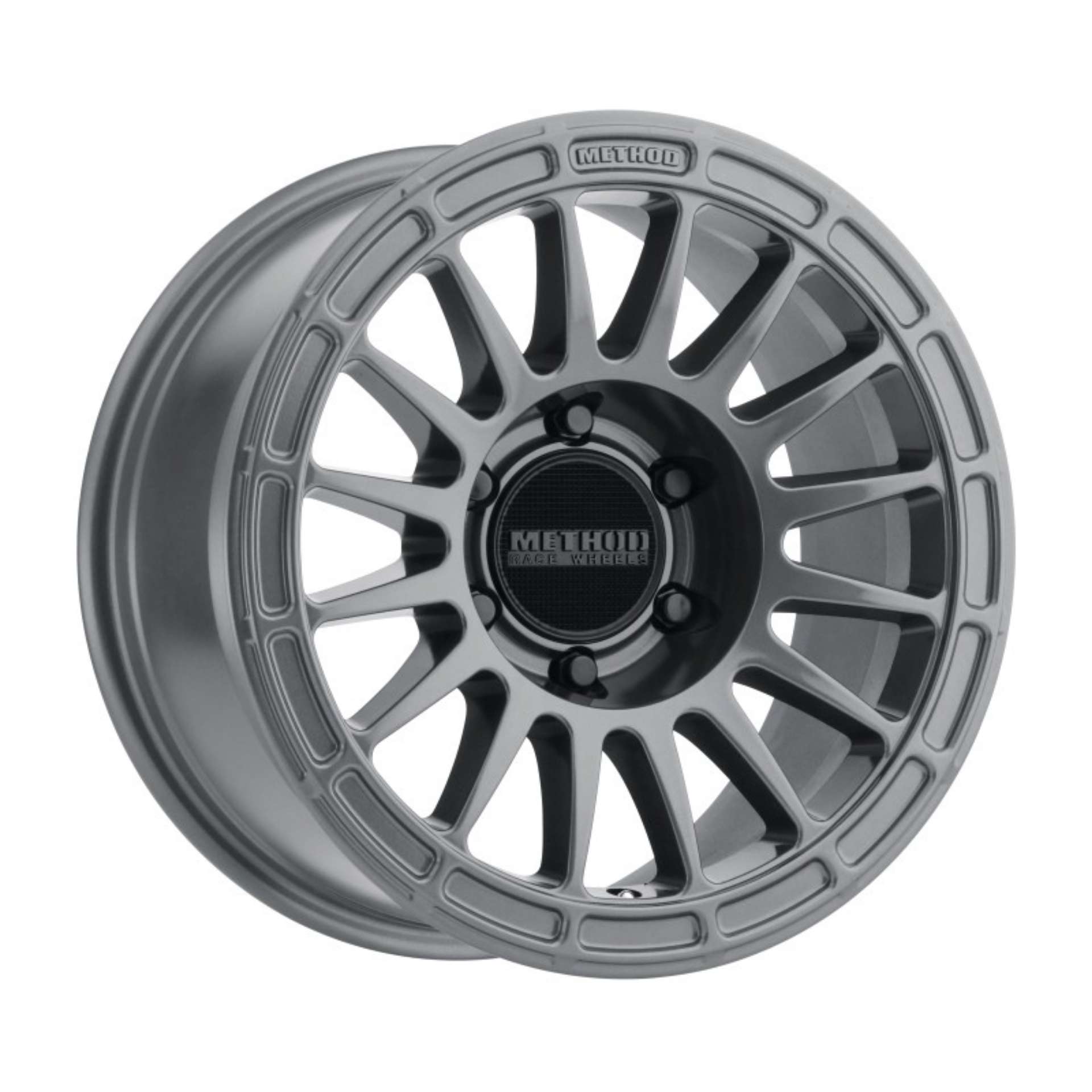 Picture of Method MR314 17x7-5 +24mm Offset 6x4-5 66-1mm CB Gloss Titanium Wheel