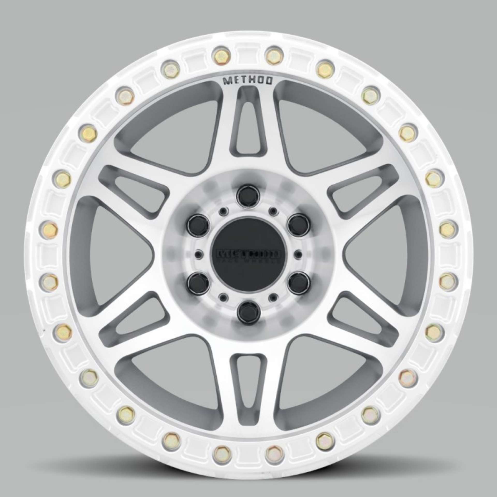 Picture of Method MR106 Beadlock 17x9 -44mm Offset 8x6-5 130-81mm CB Machined-Clear Coat w-BH-H36125 Wheel