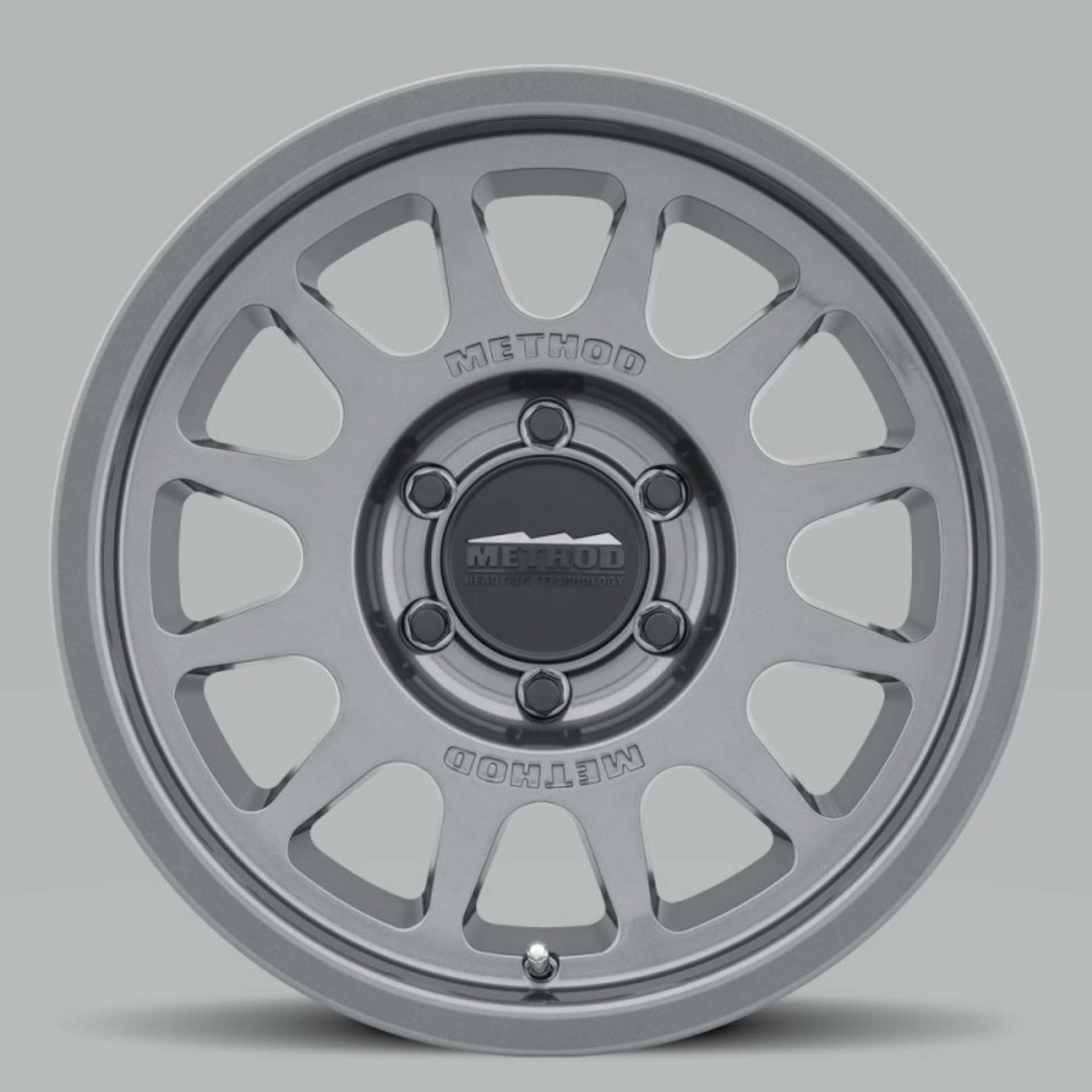 Picture of Method MR703 16x8 0mm Offset 6x5-5 106-25mm CB Gloss Titanium Wheel