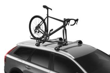 Picture of Thule FastRide Fork-Mount Roof Bike Rack For Quick-Release Bikes-Adapter Req- for Thru-Axle - Blk