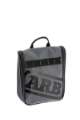 Picture of ARB Toiletries Bag Charcoal Finish w- Red Highlights PVC Outer Shell Mesh Pockets Mirror