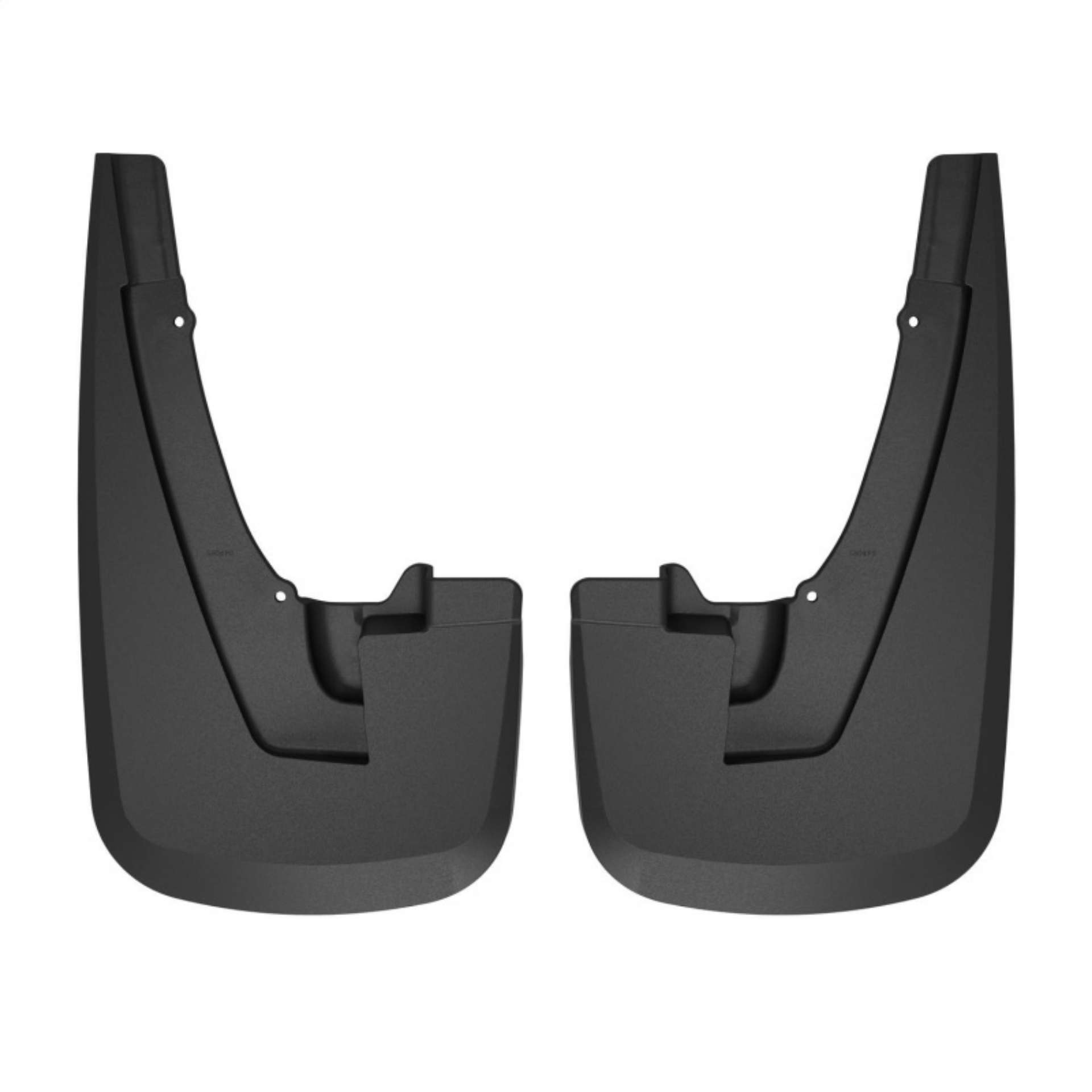 Picture of Husky Liners 19-22 RAM 2500-3500 w-o OEM Fender Flares Custom Front Mud Guards - Black