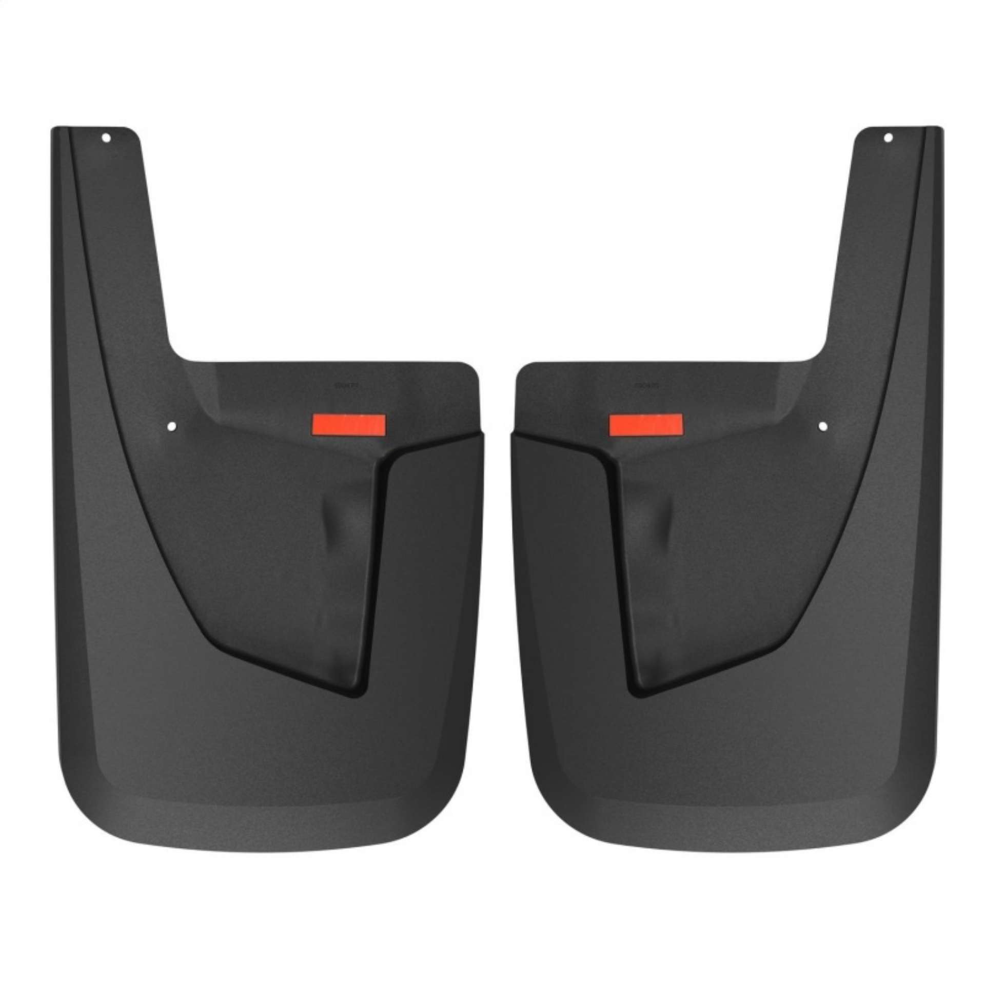 Picture of Husky Liners 19-22 RAM 2500-3500 w-o OEM Fender Flares Custom Rear Mud Guards - Black