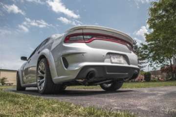 Picture of Corsa 2015-2023 Charger SRT-Hellcat-Redeye 2-75in Valved Catback DRE w- Single 4-5in Blk PVD Tips