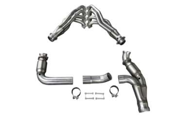 Picture of Kooks 19-22 Chevrolet Silverado 1500 6-2L 1-7-8 x 3 Header & Catted Y-Pipe Kit