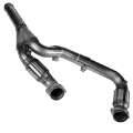 Picture of Kooks 15-20 Cadillac Escalade ESV Platinum Premium Header and Catted Connection Kit-3in x OEM Y-Pipe