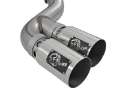 Picture of aFe Power 15-16 Ford F250-F350 6-7L Diesel Rebel XD 4in 409 SS DPF-Back Exhaust System - Pol Tips