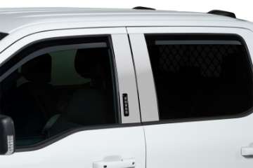 Picture of Putco 2021 Ford F-150 - Super Crew - Super Cab - Reg Cab Element Chrome Window Visors Front Only