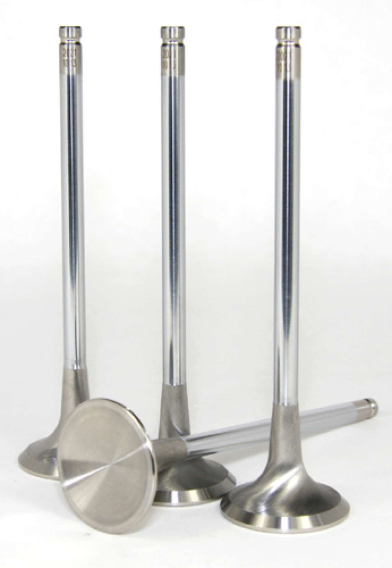 Picture of GSC P-D 4B11T Chrome Polished Super Alloy Exhaust Valve - 30mm Head +1mm - SET 8