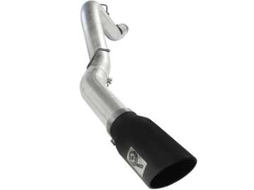 Picture of aFe Atlas Exhaust 5in DPF-Back Al Steel 11-13 GM Diesel Trucks V8-6-6L td LML Blk Tip