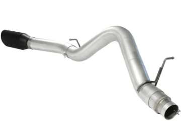 Picture of aFe Atlas Exhaust 5in DPF-Back Al Steel 11-13 GM Diesel Trucks V8-6-6L td LML Blk Tip