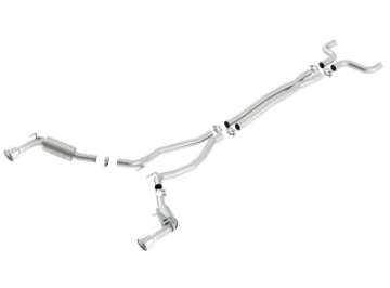 Picture of Borla 14-15 Chevy Camaro SS 6-2L V8 Single Split Rear Exit ATAK Catback Exhaust