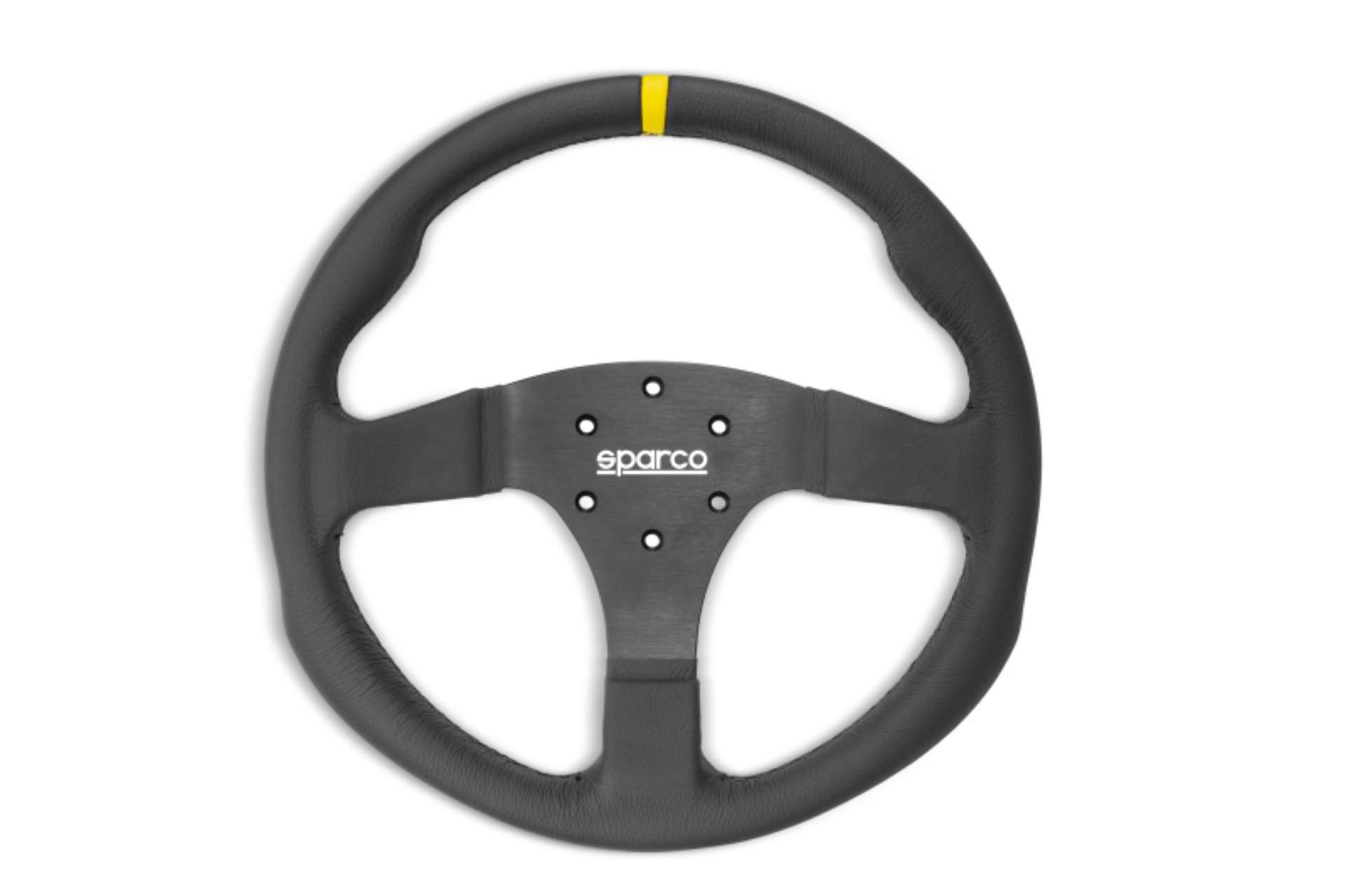 Picture of Sparco Steering Wheel R330B Leather w- Button