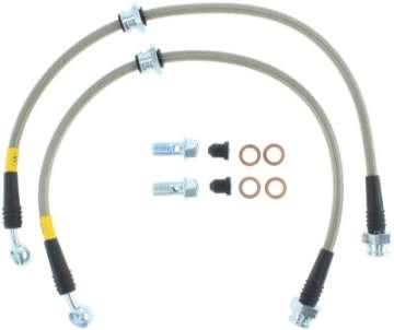 Picture of StopTech 00-06 Nissan Sentra Stainless Steel Front Brake Lines