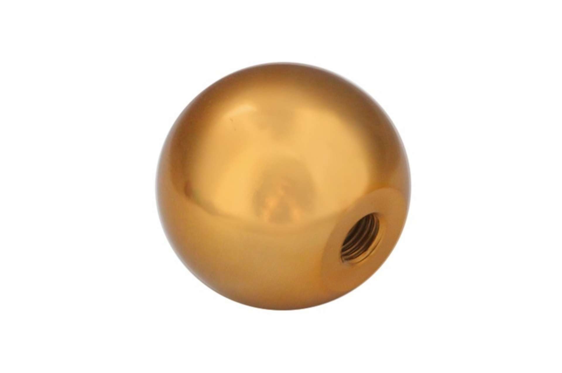 Picture of Torque Solution Billet Shift Knob Gold: Universal 10x1-25