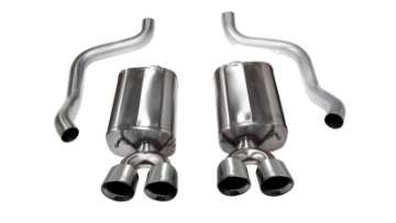 Picture of Corsa 2009-2013 Chevrolet Corvette C6 6-2L V8 Polished Sport Axle-Back Exhaust