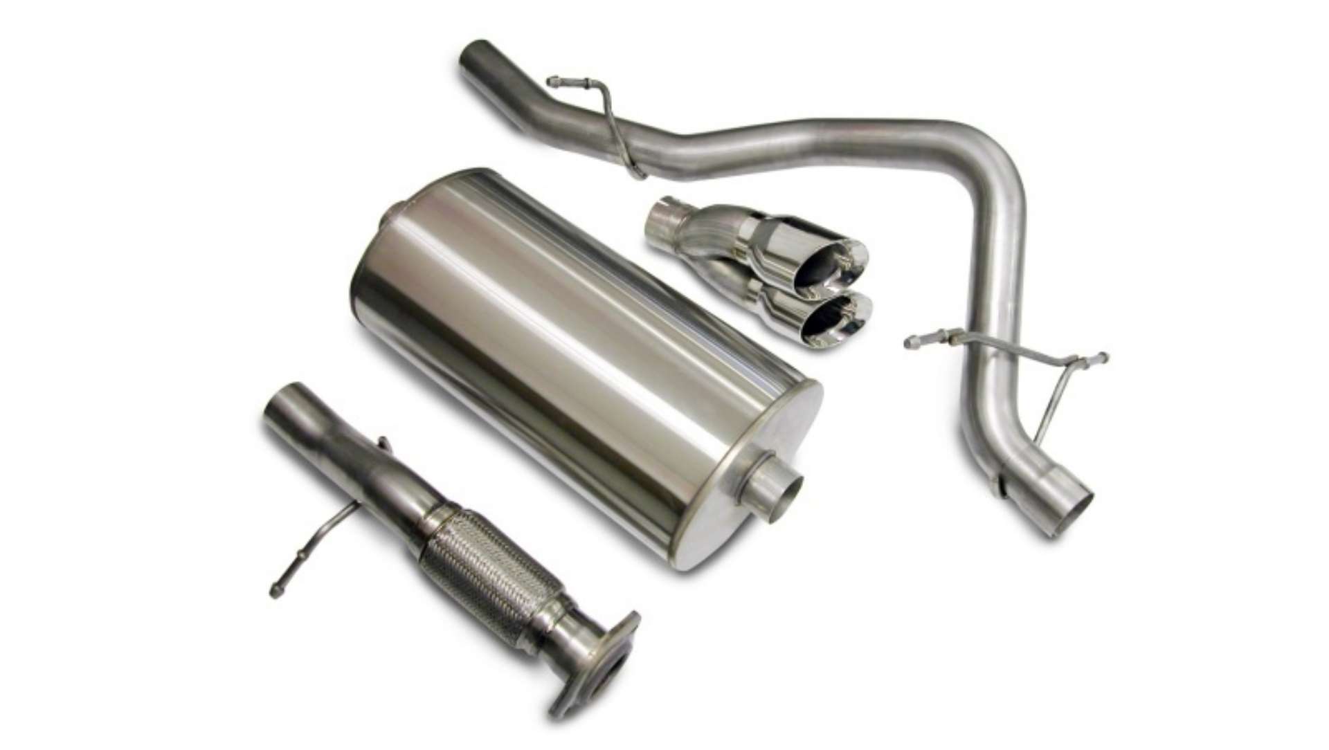 Picture of Corsa 2007-2008 Chevrolet Tahoe 5-3L V8 Polished Sport Cat-Back Exhaust