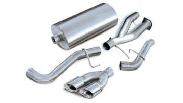 Picture of Corsa 2003-2006 Cadillac Escalade ESV 6-0L V8 Polished Sport Cat-Back Exhaust