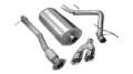 Picture of Corsa 2007-2008 Chevrolet Silverado Crew Cab-Short Bed 1500 4-8L V8 Polished Sport Cat-Back Exhaust