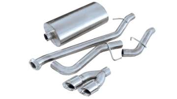 Picture of Corsa 1999-06 Chevrolet Silverado Reg- Cab-Short Bed 1500 4-8L V8 Polished Touring Cat-Back Exhaust