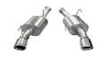 Picture of Corsa 2005-2010 Ford Mustang Shelby GT500 5-4L V8 Polished Xtreme Axle-Back Exhaust